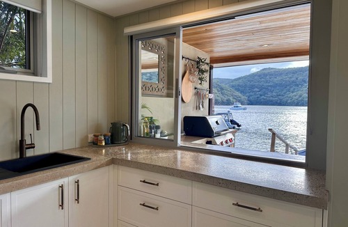 Cottage Point Cottage | The Deckhouse, Cottage Point. Waterfront Adults Retreat.