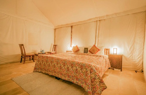 Kanoi Cottage | The Dune Estate By Ebony Stays – Luxury 1BHK Desert Tent Stay in Jaisalmer