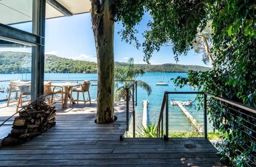 Scotland Island House | The Oasis- Luxe Waterfront Home with Private Jetty