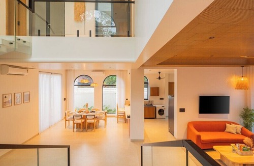Guirim Villa | The Opulence Casa Ekam – Luxury 4BHK with Private Pool & Patio, 10 Mins to Beach