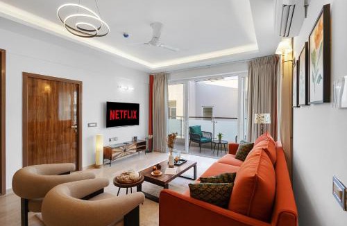DLF Phase 3 Apartment | The Urban Bloom by The Blue Kite - 4 & 2 BHK Fully Serviced Apartments in DLF Phase 3, Gurugram