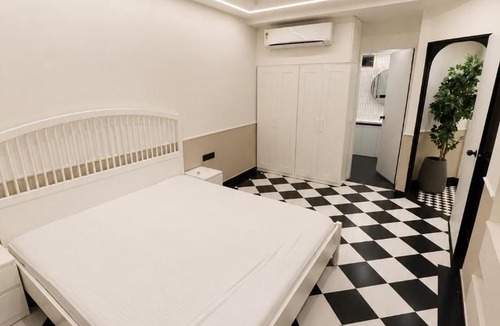 Panaji Apartment | The White Arch House in Panjim, North Goa