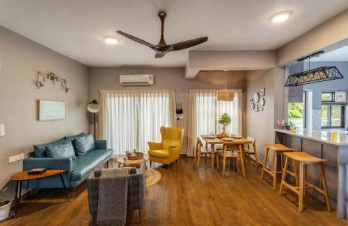 Marra Apartment | Vibrant and Serene 3 bedroom Duplex Penthouses in Candolim