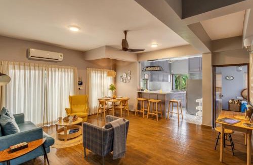 Marra Apartment | Vibrant and Serene 3 bedroom Duplex Penthouses in Candolim
