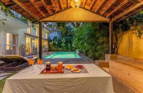 Assagao Villa | Villa Elysee 3-BHK Villa With Private Pool, Gazebo & Balcony