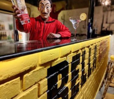 Palolem Hostel | Whoopers Hostel Palolem- Money Heist Themed
