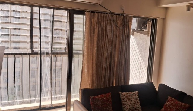 1-bedroom apartment on the 18th floor with an amazing view of Ranjoli.
