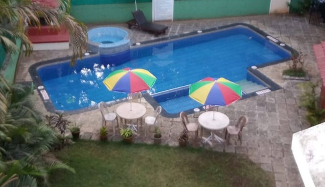 1BHK pool side garden Honeymoon villa in Sandray Resort, Benaulim - Colva beach