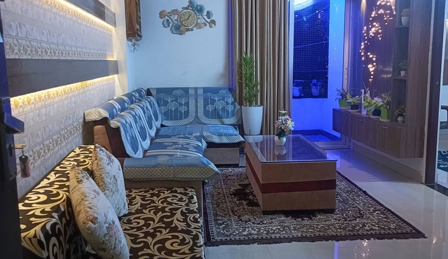 1BHK Private apartment with cozy living room in Jaipur
