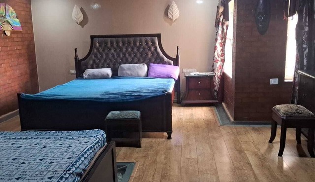2-bedroom apartment in fabulous Thoraipakkam with WiFi, AC, fitness room