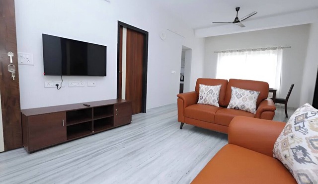 2 Bedroom Apartment in chennai/Air Conditioned/WIFI/Central/Downtown location