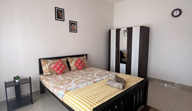 2-bedroom apartment in delightful Manipal with AC, WiFi, fitness room