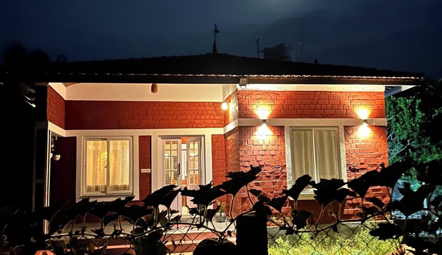 2-bedroom house in Auro Green Auroville with AC, WiFi , Free Car Parking etc.