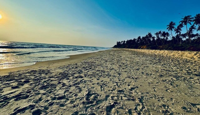 20 meter to private beach/2BR/thodiyil BeachView