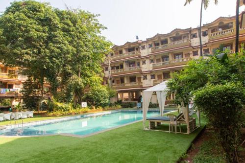 2bhk 3bhk baga villa and aparment with pool with kitchen wakable to beach