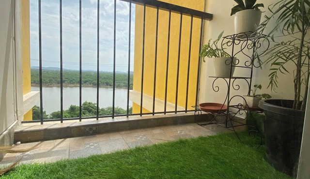 2BHK Lake View Barcelona Theme Apartment - Chennai