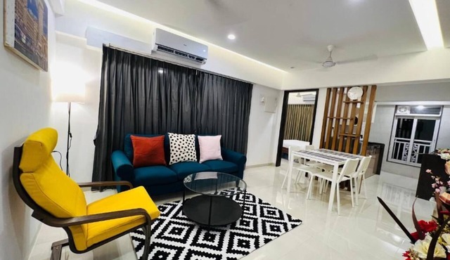 2BR Service Apartment 302 Chembur by FLORA STAYS