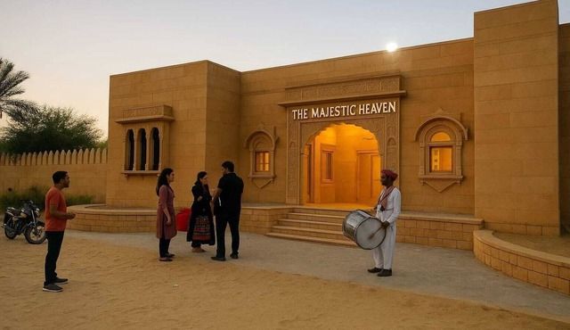 3-bedroom resort in beautiful Jaisalmer with AC