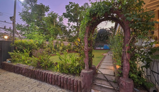 35 summer hill 4bhk by Arabian villas with huge pool and lawns
