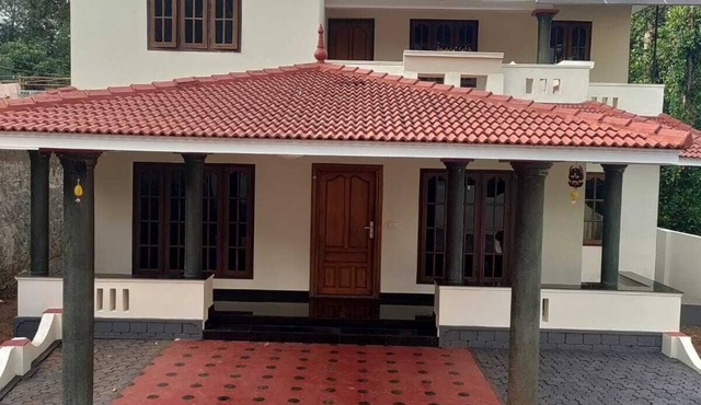 4-bedroom building lying in a residential area near to Varkala Railway Station