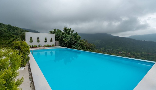 5BHK Green Atlas Villa with Infinity Pool, Turf, Games and Theatre
