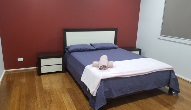 A 5-bedroom spacious family friend house is near to all amenities.