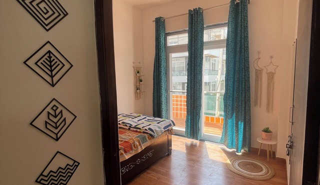 A fabulous 4-bedroom villa in Udaipur with hill view.