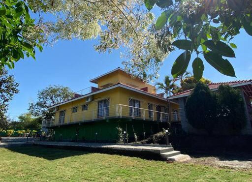 A farmstay where you experience rustic luxury.