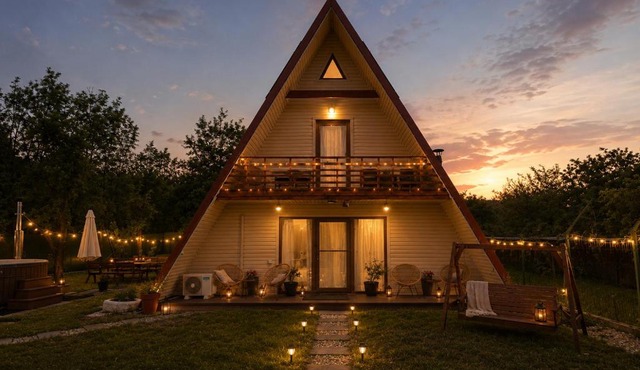 A-Frame Dreams - Hot Tub, Garden & BBQ