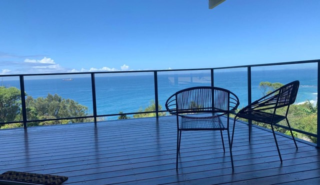 Absolute ocean view (and mountain views also)