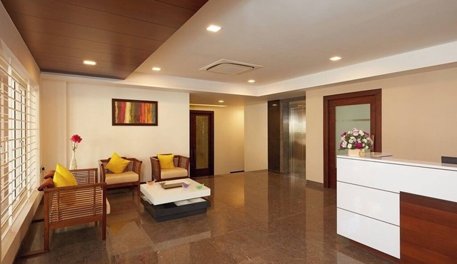 Adorable 1-bedroom apartment with AC in vibrant Chennai