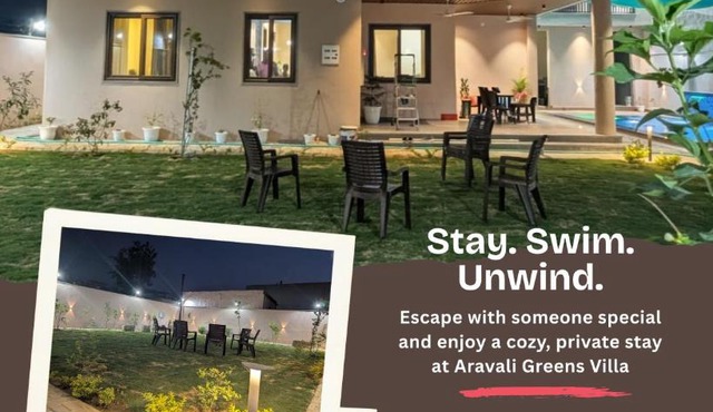 Aravalli Greens - Pool & Spa, Party Hall & Lawn