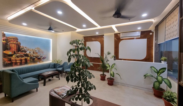 Awesome 9-bedroom hotel with AC in vibrant Varanasi
