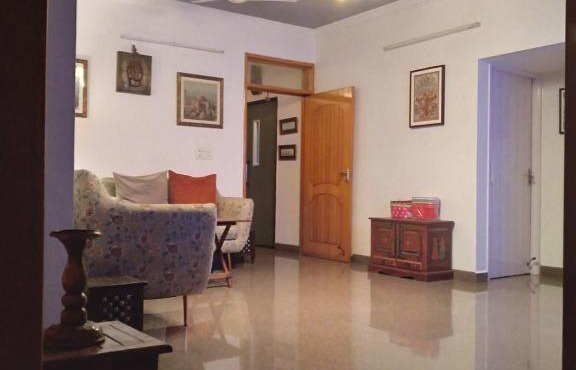 Beautiful, cozy room with green terrace garden