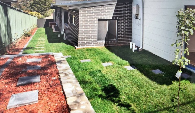 Beautiful reserve backing modern property