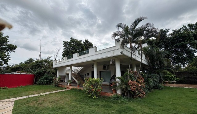 BluePebble Villa 3BHK Private Pool Retreat by Homeyhuts