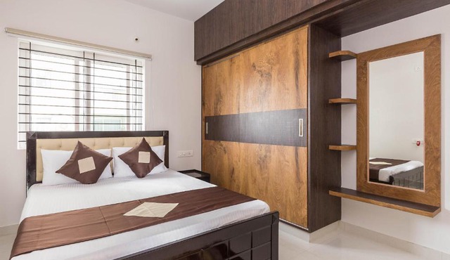 BluO 1BHK City Centre HSR Layout - Balcony, Terrace Garden