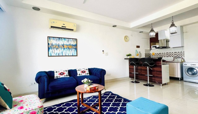 BluO 1BHK Defence Colony Market - Lift, Balcony