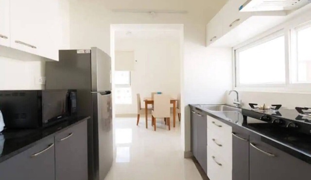 BluO 1BHK Hitech City - Gym, Balcony, Garden Lift