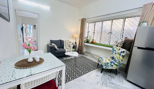 BluO Classic 1BHK Salt Lake - Kitchen, Terrace Garden