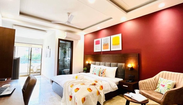 BluO Studio3 DLF CyberCity - Balcony, Gym TT, Lift
