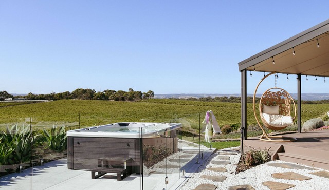 Breathtaking vineyard views in McLaren Vale