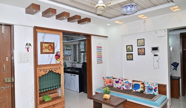 Bright 2Bhk apartment with AC , Wifi and view from balcony in Hinjewadi Phase 1