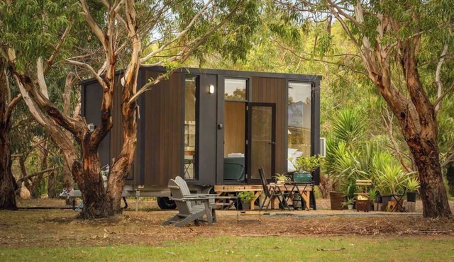 Bush Serenity by the Sea by Tiny Away in Bolwarra