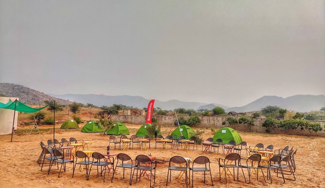 Camping In Desert With Camel Safari