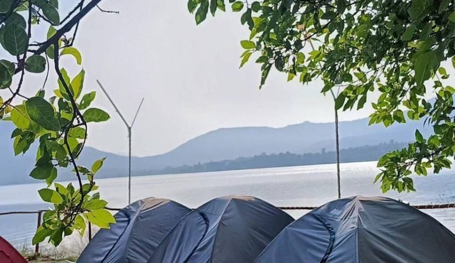 Camping in Pawna Lake