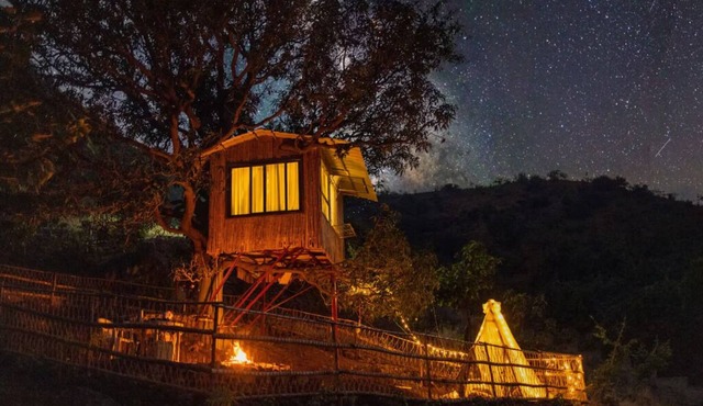 Canopy Nest ,Trimbak by Ebony Stays | Tree House in Nashik | Nature Retreat