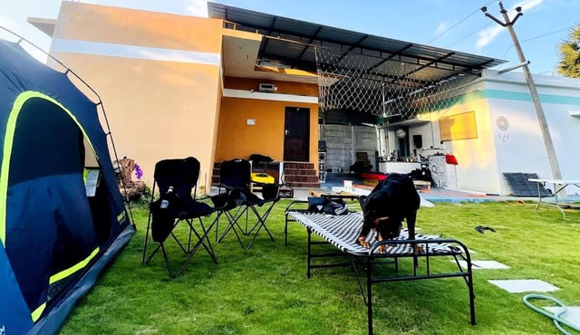 Casa Blue, Auroville, Pondicherry