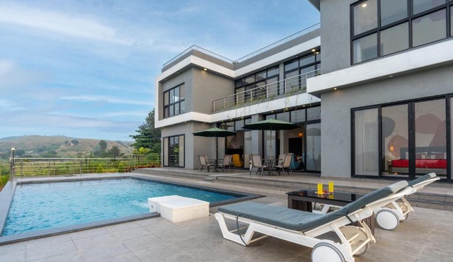 Casa Boho by StayVista - Contemporary design, Farm-view, Swimming pool & Indoor games for a chic retreat