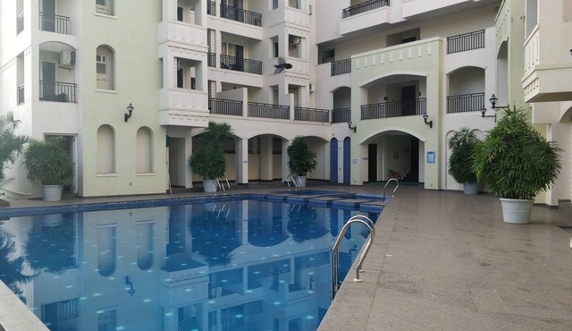 Casa Serena - Elegant 2BHK Serviced Apartment with Pool in Siolim, North Goa